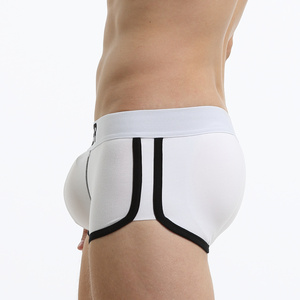 <span class=keywords><strong>Bulge</strong></span> Tăng Cường Phụ Người Đàn Ông Của Đệm Võ Sĩ Quyền Anh Tóm Tắt Cho Mens Đẩy Lên Mặt Quần Lót Mông Đồ Lót Cho Nam Giới - Product Image 4