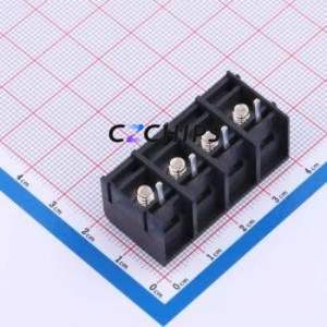 PLPK9500-4P-13 Barrier Terminal Block Through hole Component (THT),P=9.5mm Connector 1x4P 4P 1 4 - Product Image 2