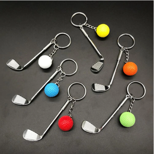 Practice Gloves Fit Woman llaveros 3d Custom Designer Keychain Golf Cart Electric Golf Scooter Foldable Ball Keychain