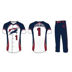 Offre Spéciale OEM Impression Maillots de Baseball Jeunes Uniformes de Baseball Ensemble - Product Image 2