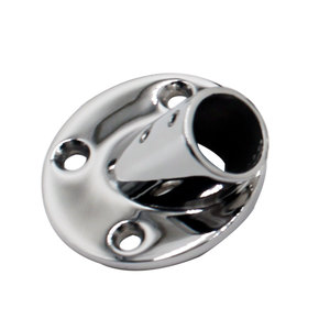 Nouveau support de tube de main courante circulaire en acier inoxydable marin à 30 degrés, base de poteau, siège de tuyau 22 mm/25 mm pour yacht - Product Image 3