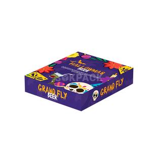 Custom 8 Pack Beer <strong>Cardboard</strong> Mailer Box with Dividers Beer/Drinks Corrugated Paper Shipping <strong>Gift</strong> Packaging <strong>Boxes</strong> - Product Image 5