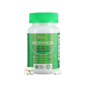 הגעה חדשה צמחים moringa תמיכה לילות טוב קפסולות שינה לנשים וגברים 60 כמוסות תוספת moringa - Product Image 4