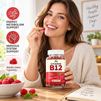 Lifegarden Halal Naturel Végétalien Vitamine B12 Antioxydant Bonbons Gommeux Énergisants Soutien Quotidien du Métabolisme Adulte Suppléments en Vrac