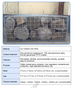 Bestseller: Cesto Gabion Saldato Zincato a Caldo 50x50mm con Filo di Tensione in <span class=keywords><strong>Dimensioni</strong></span> Personalizzate - Product Image 3
