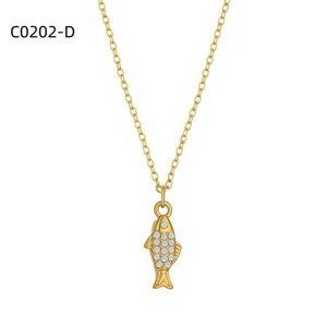 Fashion Necklace with Zirconia C0202 for Women High Quality Jewelry - Product Image 2