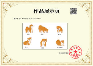 Realistis Shiba Lnu Resin boneka anak anjing miniatur emulasional anjing kecil hewan kerajinan untuk kue Topper telur Paskah hadiah ulang tahun - Product Image 6