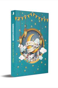 2023 nueva tendencia reciclable personalizado regalo de Navidad caja de memoria caja de calendario de Adviento brillante/laminado mate en relieve - Product Image 3