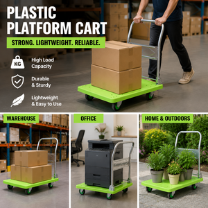 Endüstriyel Katlanabilir Çelik Platform Dört Tekerlekli El Arabası OEM Dayanıklı Pratik Ekonomik Aletler - Product Image 5