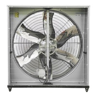 Ventilateur d'évacuation en forme de cône pour grande ferme avicole, pour étable à vaches, poulailler, élevage
