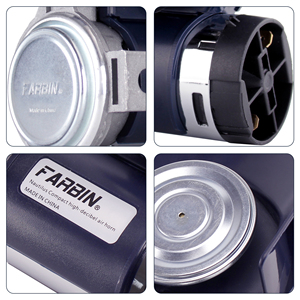 D-Lufthupe Kit 12V/24V 150dB Auto/LKW Hupe mit Kabelbaum und Knopfschalter (12V/24V, Lufthupe mit <span class=keywords><strong>Knopf</strong></span>) - Product Image 5