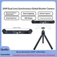 Cámara Binocular ZYKD 2 Million USB 2.0 con Obturador Global para Reconstrucción 3D/VR y Módulo Sincrónico de Mismo Marco