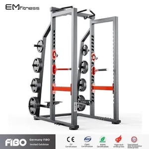 Rack à Squats Pliable en Acier Commercial <span class=keywords><strong>Panata</strong></span>, Équipement de Musculation Multifonctionnel pour Presse Poitrine et Squats, Ensemble Complet - Product Image 5