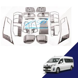 हाइनेस वैन 2020 एब्स क्रोम एक्सेसरीज किट हेड टेल फॉग लाइट साइड मिरर फ्यूल टैंक कवर डोर हैंडल बाउल केस ट्रिम बॉडी किट - Product Image 1