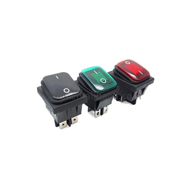 SRUIS HF-kcd4 12v led lamp waterproof 15a rocker switch 250v t120