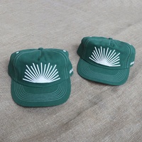 Gorra Snapback de Lona de Algodón de 5 Paneles sin Estructura para Hombre, Personalizada al por Mayor, de Alta Calidad, con Visera Plana y Logotipo Bordado en 3D, Estilo Vintage