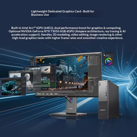 Ordinateur de bureau Lenovo ThinkCentre S500 de performance supérieure, nouveau modèle US, processeur Intel Core Ultra 5-225 10 cœurs, 8 Go/16 Go de RAM DDR5, SSD 256 Go