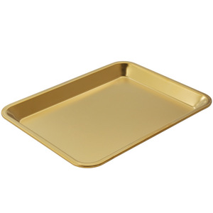 Plateau de service rectangulaire en acier inoxydable 304 pour le service du café et du thé dans les hôtels YX1518 - Product Image 4