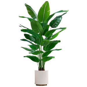 Plante artificielle Xi Peptide Bird Of Paradise, grande plante d'intérieur en pot, ornement décoratif pour salon - Product Image 5