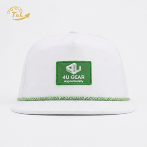 Gorra Trucker de Malla Blanca 4U Gear, 5 Paneles, Ajustable, Transpirable, Logotipo Bordado en 3D, Unisex, Casual, para las Cuatro Estaciones - Product Image 2