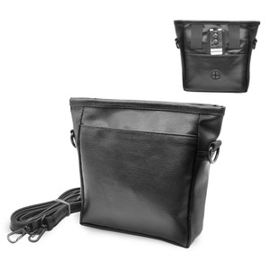 Sac de dressage pour animaux de compagnie en tissu Oxford 14x16x5 Noir, pochette portable pour friandises pour chien pour les sorties - Product Image 4
