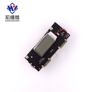 Módulo de Banco de Energía Micro Hongwei con Doble Salida USB, Pantalla Digital y Placa de Carga con Protección para Baterías de Litio 18650 - Product Image 2