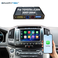 Boîtier d'interface Linux pour Toyota Land Cruiser 200 2007-2008, module décodeur CarPlay sans fil Android Auto, autoradio, 1 an de garantie, neuf