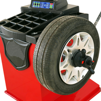 Machine d'équilibrage de pneus AnTool, machine d'équilibrage automatique des roues de voiture, équilibreuse de pneus avec écran LCD pour la réparation
