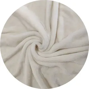 Super Soft And High Quality Factory Main Item Polyester Fabric Dyeing Flannel Fleece 160CM