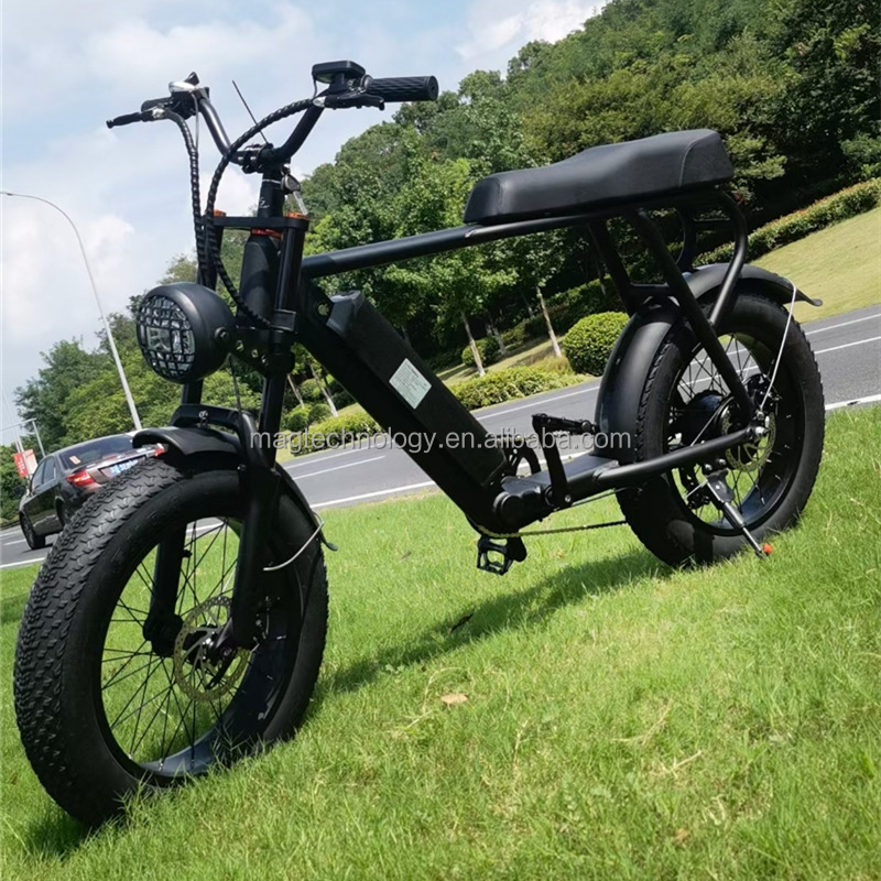 C卸売電動ファットバイクヴィンテージチョッパースタイル電動