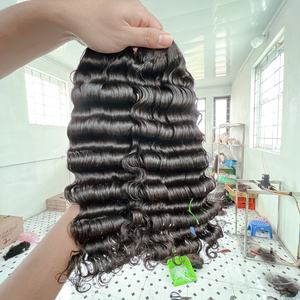 Extensiones de cabello humano 100% de onda profunda vietnamita sin desprendimiento sin paquetes de enredos - Product Image 4
