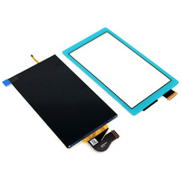 Lensa layar tampilan LCD dengan Digitizer layar sentuh, kit modul lensa luar Panel depan untuk pengganti Nintendo Switch Lite