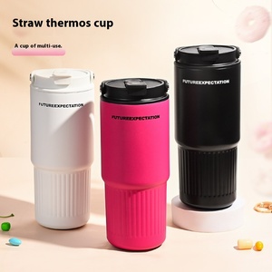 Taza portátil de acero inoxidable 750 de 316 ml con aislamiento al vacío, taza de coche de gran capacidad con alto valor de color, diseño moderno transfronterizo - Product Image 2