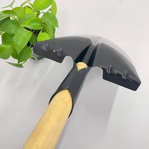 Grande <span class=keywords><strong>pelle</strong></span> à épaule en acier au manganèse pour usage agricole et horticole, pour creuser, ameublir la terre, planter des légumes et déneiger - Product Image 3