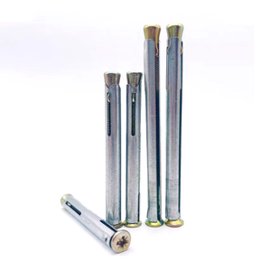 <span class=keywords><strong>Ancrage</strong></span> de cadre de fenêtre en acier au carbone, manchon métallique, vis de haute qualité et ancres de cadre métallique pour la fixation de portes et de cadres de fenêtres - Product Image 5