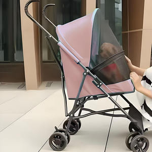 Chariot de <span class=keywords><strong>transport</strong></span> pour animaux de compagnie JXB réglable à 4 roues avec pliage à une main, grande capacité pour l'affichage <span class=keywords><strong>en</strong></span> magasin d'animaux - Product Image 6