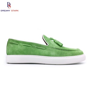 2025 Haute Qualité En Gros Chaussures Décontractées pour Hommes en Daim de Vache, Respirantes, à Enfiler, pour la Marche en Extérieur, Grandes Tailles, Type Mocassins - Product Image 2