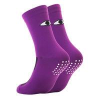 Chaussettes de sport personnalisées antidérapantes de qualité supérieure en coton de luxe pour hommes