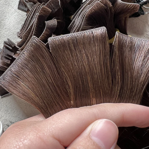 Nuovo Design di Alta Qualità, Extension per Capelli con Nastro Adesivo Invisibile Senza Cuciture, Marrone Chiaro, Vendita all'Ingrosso di Capelli Remy - Product Image 3