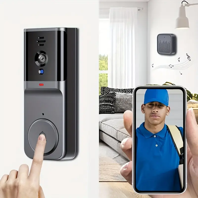 Wireless HD Video Doorbell Camera New