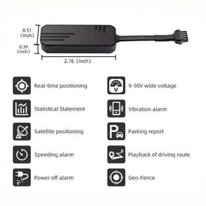 Pelacak GPS Berkabel J14 J16 4G LTE untuk Mobil dan Sepeda Motor, Pelacakan Waktu Nyata Tanpa Biaya Platform & Alarm Kecepatan Berlebih - Product Image 5