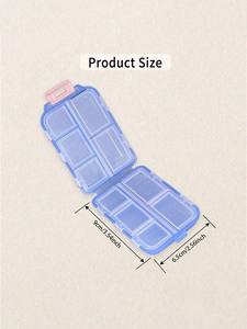 Wholesale 10-<b>Bin</b> Sealed Storage Box Double-layer Packaging Portable Box, Moisture-Proof and Wear-Resistant - Product Image 5