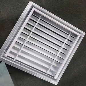 Diffuseur linéaire en aluminium durable, grille d'aération, installation facile, qualité hospitalière, montage mural carré/rectangulaire, longue durée - Product Image 3