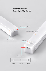 Tube lumineux à induction <span class=keywords><strong>sans</strong></span> <span class=keywords><strong>fil</strong></span> LED USB <span class=keywords><strong>rechargeable</strong></span> magnétique portable Lampe de camping d'urgence Lumière extérieure - Product Image 4
