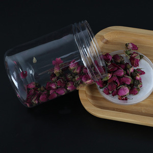 Pot en plastique PET transparent 85*120, pot hermétique de qualité alimentaire, pot pour biscuits et tisanes, pot de stockage alimentaire - Product Image 3