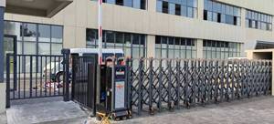 <span class=keywords><strong>Portail</strong></span> d'entrée d'usine HNT en acier inoxydable, <span class=keywords><strong>motorisé</strong></span>, rétractable et télescopique pour allée extérieure, sécurité renforcée - Product Image 5