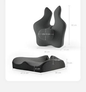 Văn Phòng Hiện Đại Thắt Lưng Đệm Bộ Nhớ Bọt Eo Bảo Vệ Và Cổ Tử Cung Cột Sống Gối Nhà Máy Cung Cấp Cho Bán Buôn - Product Image 6