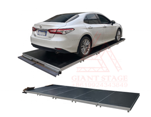 कॉन्सर्ट आउटडोर प्रदर्शन एल्यूमीनियम समायोज्य ऊंचाई उपयोग किए जाने वाले प्लेटफ़ॉर्म प्लाईवुड पोर्टेबल चरण - Product Image 5