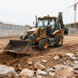 Pemuat <span class=keywords><strong>Backhoe</strong></span> yang kuat dengan desain sasis yang stabil memberikan keamanan selama operasi muatan berat - Product Image 1