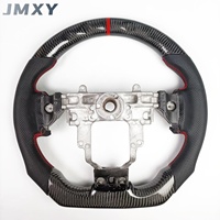 Volante de fibra de carbono personalizado al por mayor para Mitsubishi Lancer Evolution EVO X 2008-2015 diseño deportivo estilo de carreras